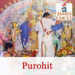 Purohit Mr. Jiban Kumar Mishra in Bolpur